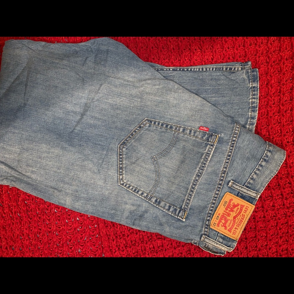 Men’s 👖 Lightwash 559 Levi’s Relaxed Fit